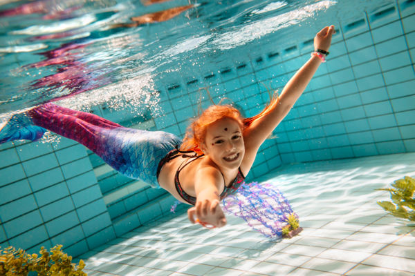 Bild von Meerjungfrauenschwimmen im Hallenbad Villingen